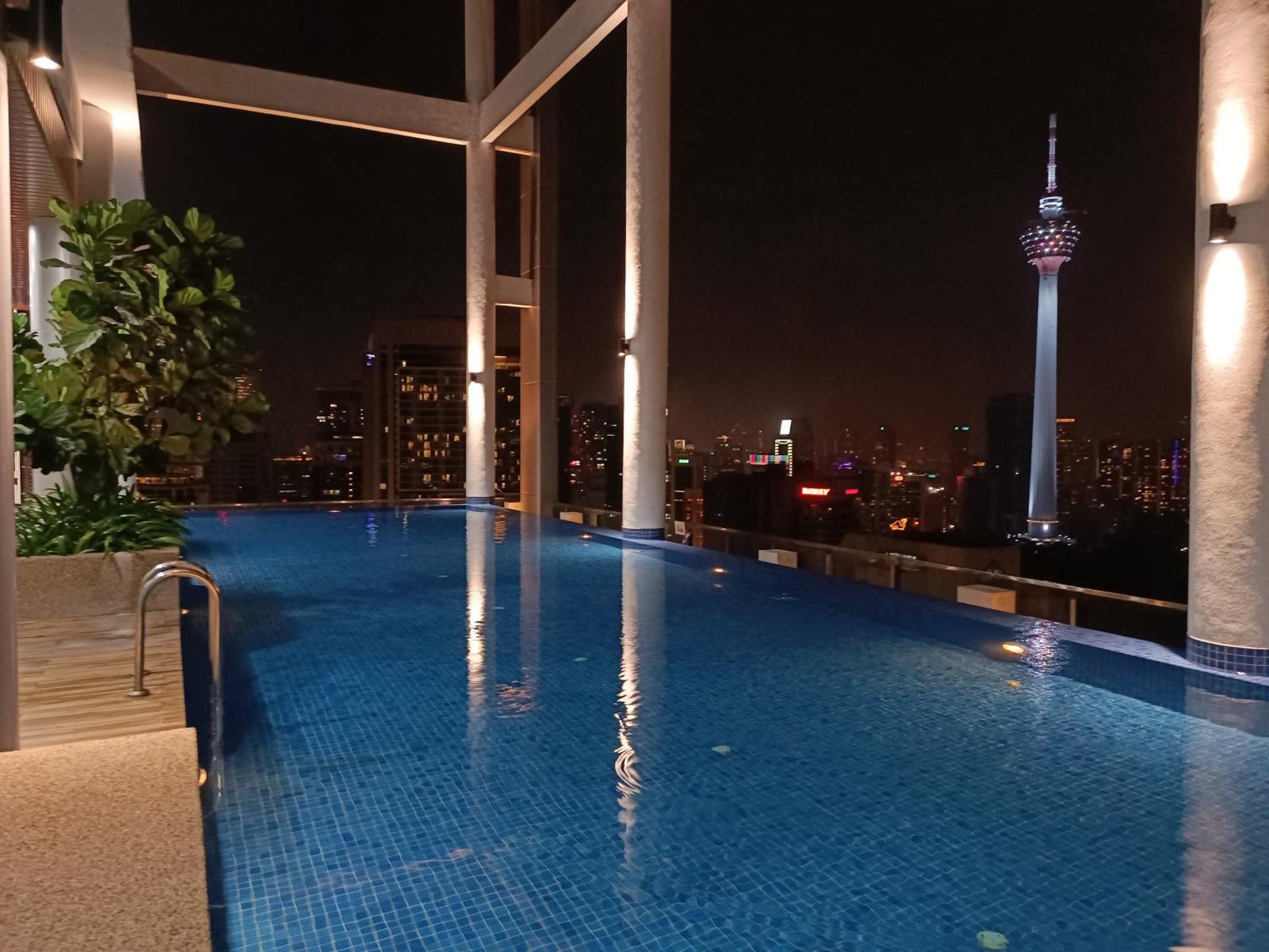 Apartmán Cl 27A Insta Klcc View & Infinity Pool View Kuala Lumpur Exteriér fotografie